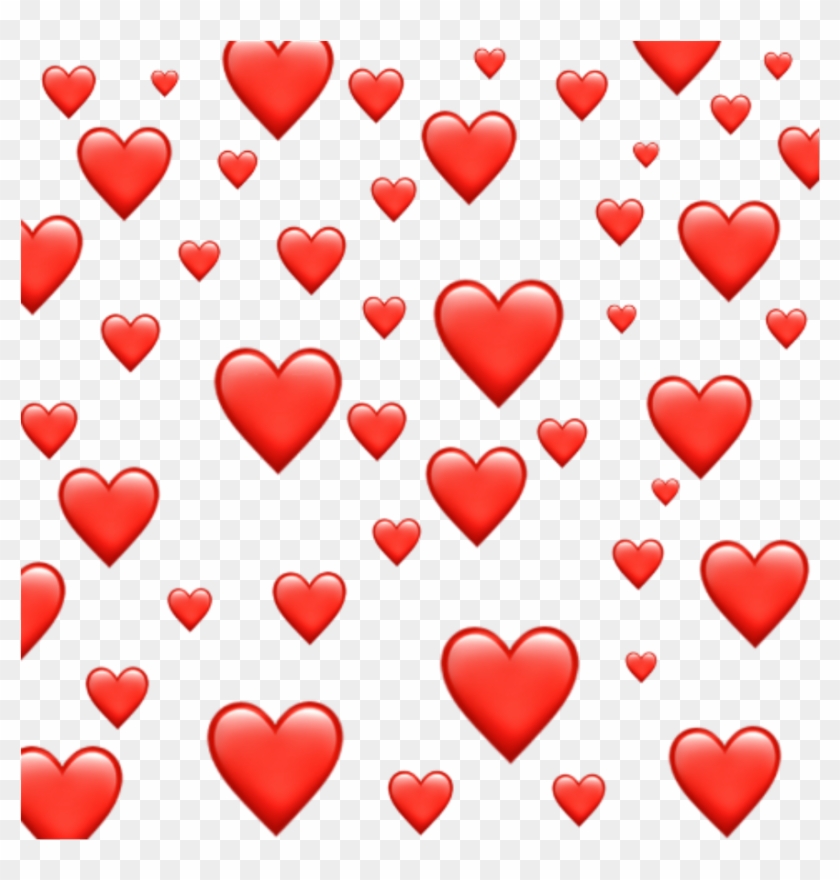 #emoji #red #heart #hearts #redheart #redhearts #tumblr - Emoji Clipart #2320315