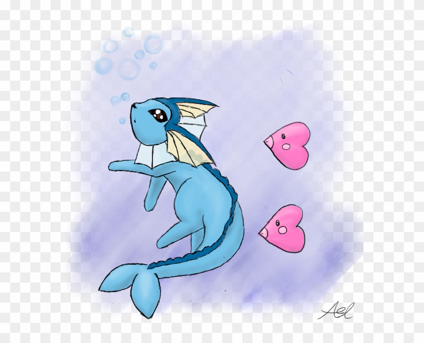 Vaporeon - Cartoon Clipart