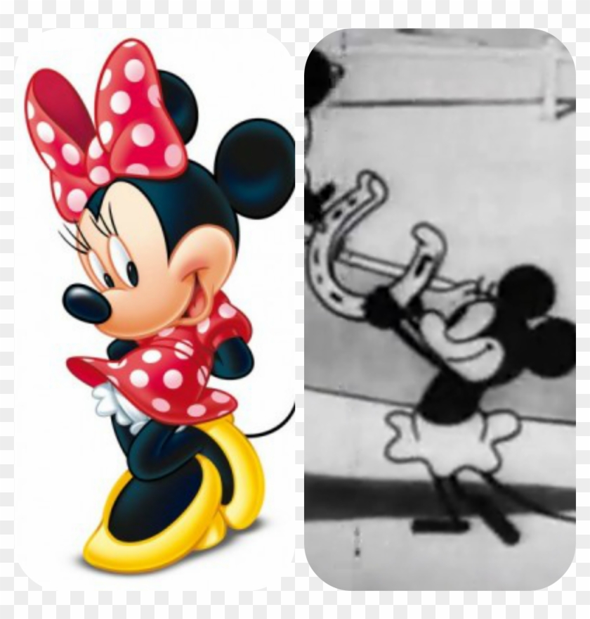 Historia De Nuestros Personajes - Minnie Mouse Cartoon Character Clipart