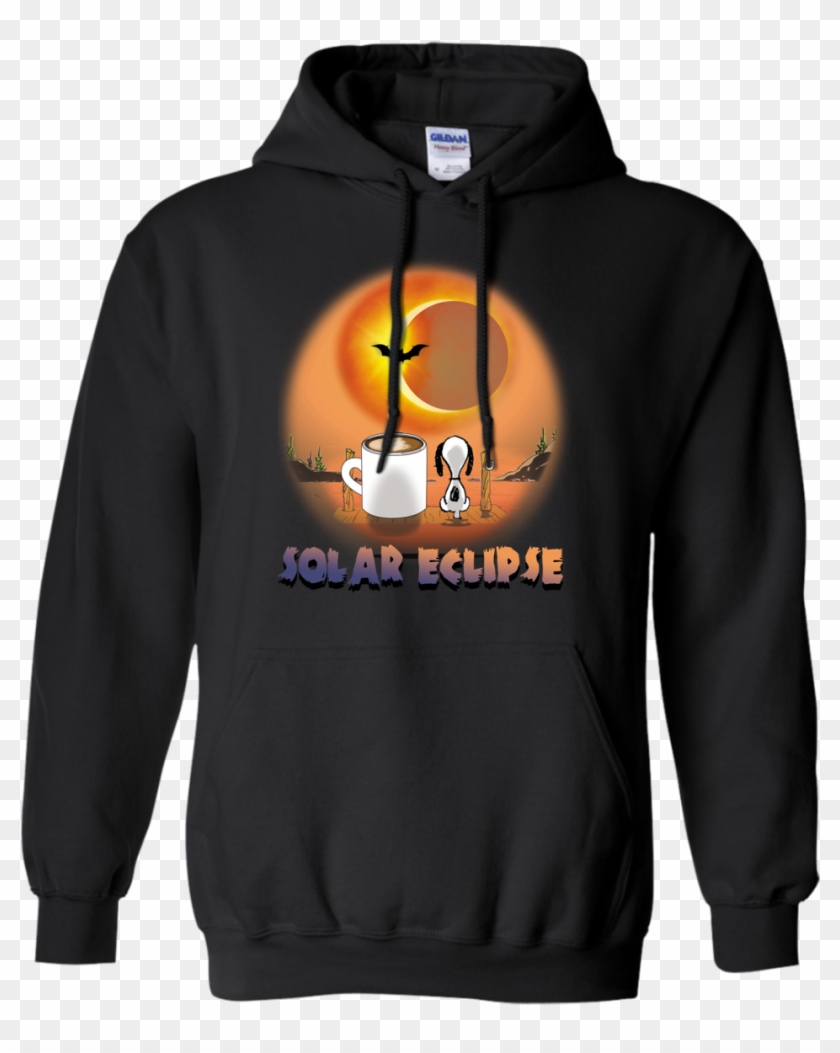 Snoopy & Charlie Brown Solar Eclipse Coffee Shirt - Gucci Teddy Bear Sweatshirt - Png Download