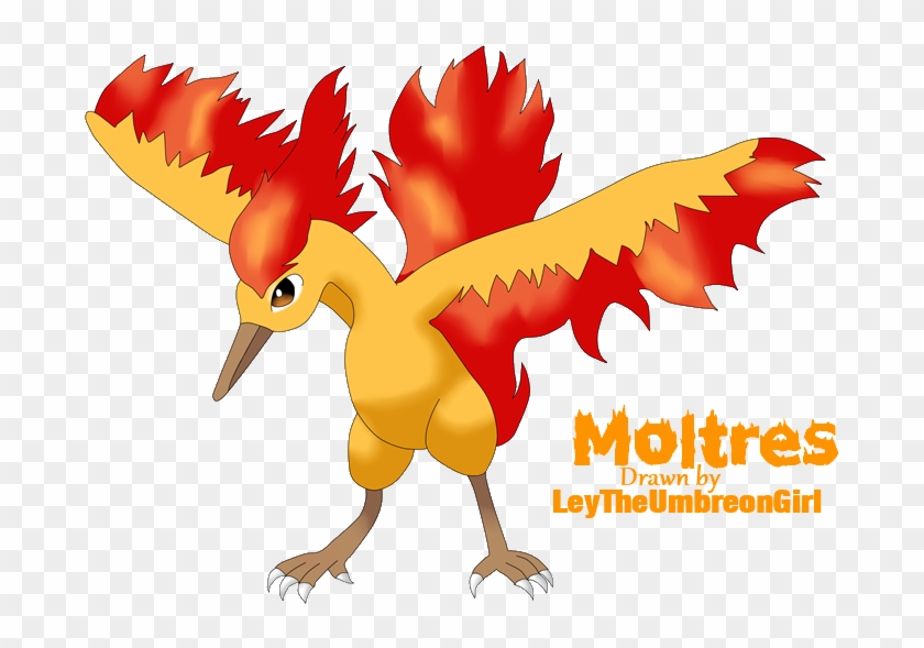 Moltres Png - Cartoon Clipart
