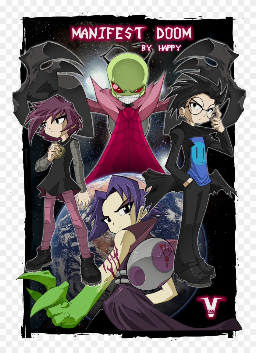 Invader Zim Manifest Doom Cover , Png Download - Invader Zim Bleedman Clipart #2321452