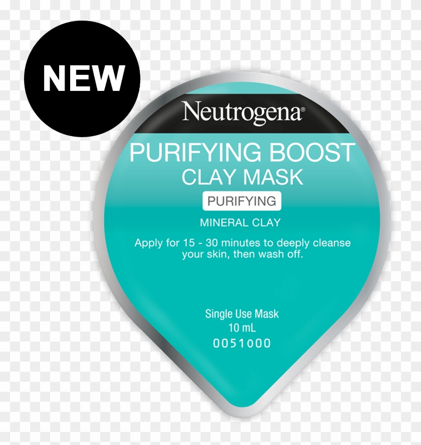 Purifying Boost Clay Mask - Neutrogena Clipart #2322259