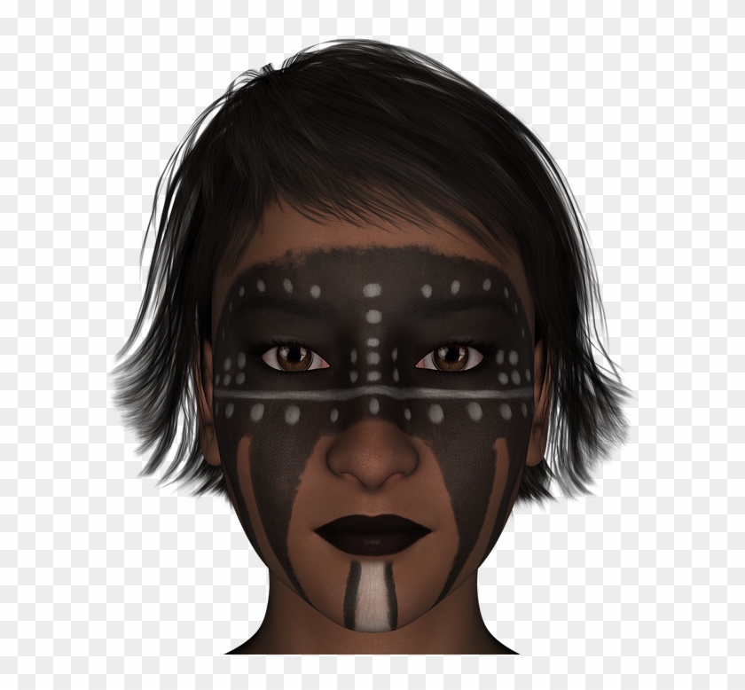 Facemask, Tribe, Mask, Fantasy, Festival, Shaman, Face - Face Clipart