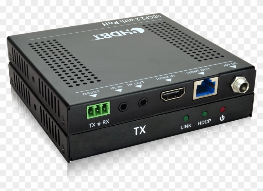 70m Slim Hdbaset Hdmi Extender Receiver Poh - Tpuh412r Clipart #2322465