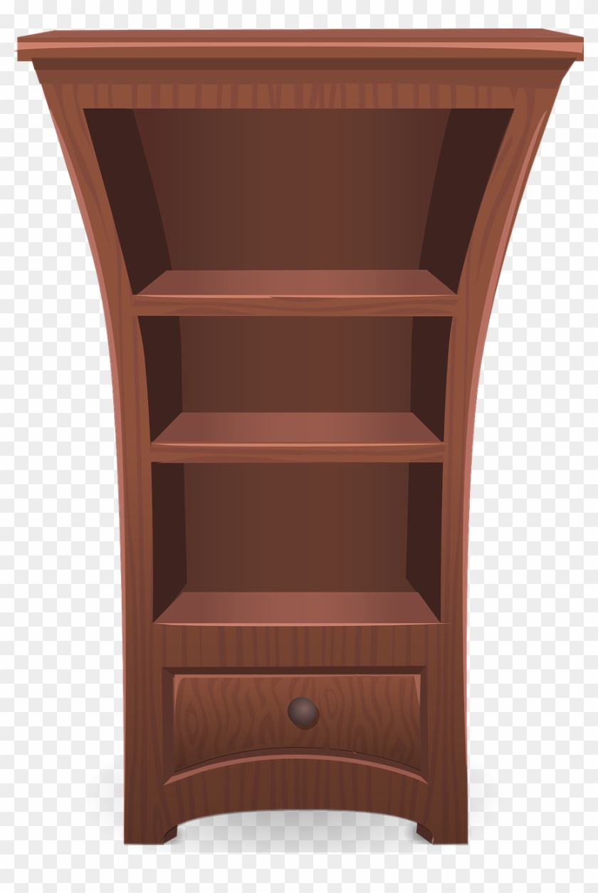 Png Freeuse Free Image On Pixabay Shelf Furniture Shelving - Furniture Shelf Clipart #2322653