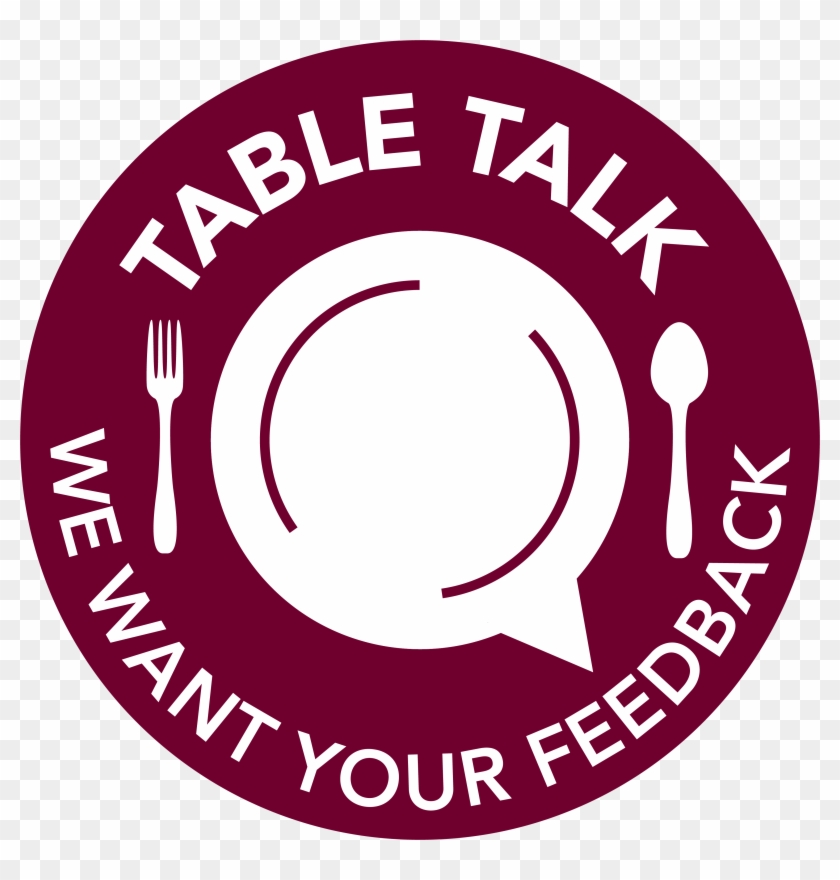 Table Talk Leave Feedback - Ville De Saint Etienne Clipart #2323011