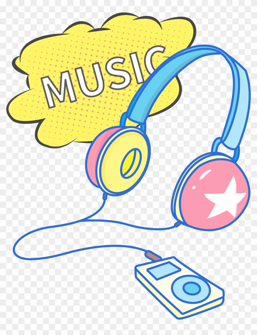 Headphones Pop Fashion Music Png And Vector Image Clipart #2323052