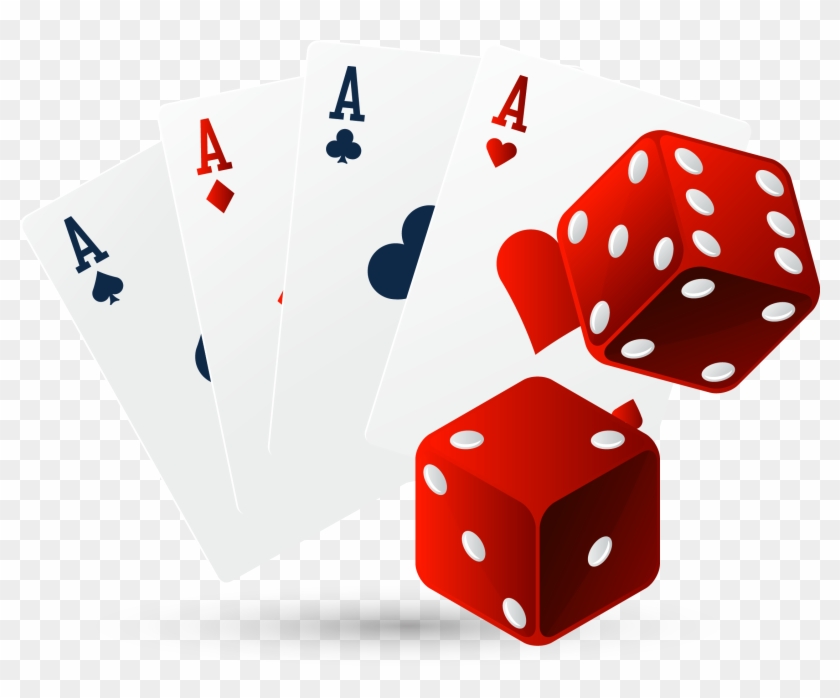 Dice Playing Card Game Ace Clipart