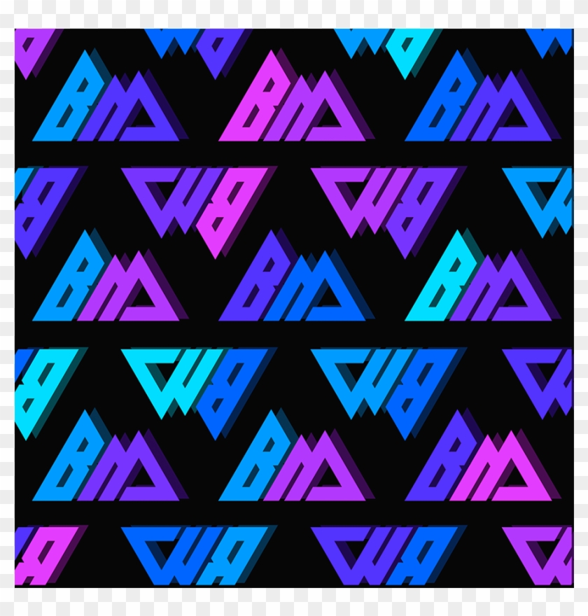 Art Music Mountains And Neon Block Mountain Clipart #2323748