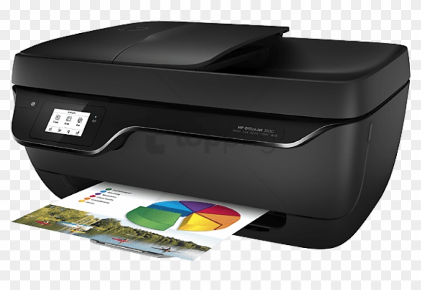 Free Png Download Hp Printer Png Images Background - Hp Officejet 3830 Clipart #2324384