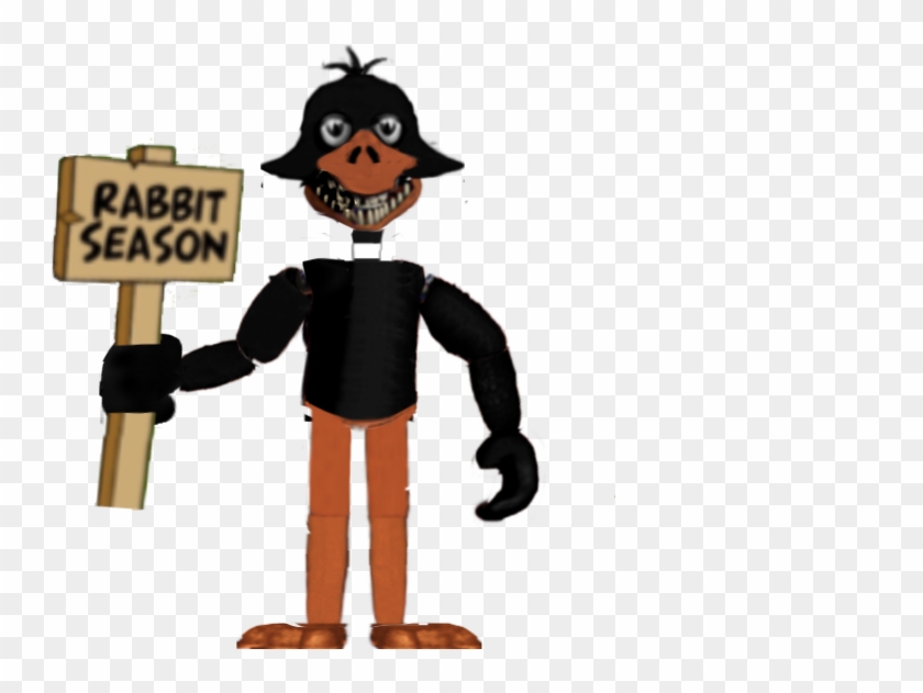 Foxy As Daffy Duck Rabbit Season Or By Elmer Fudd Wabbit - Cartoon Clipart