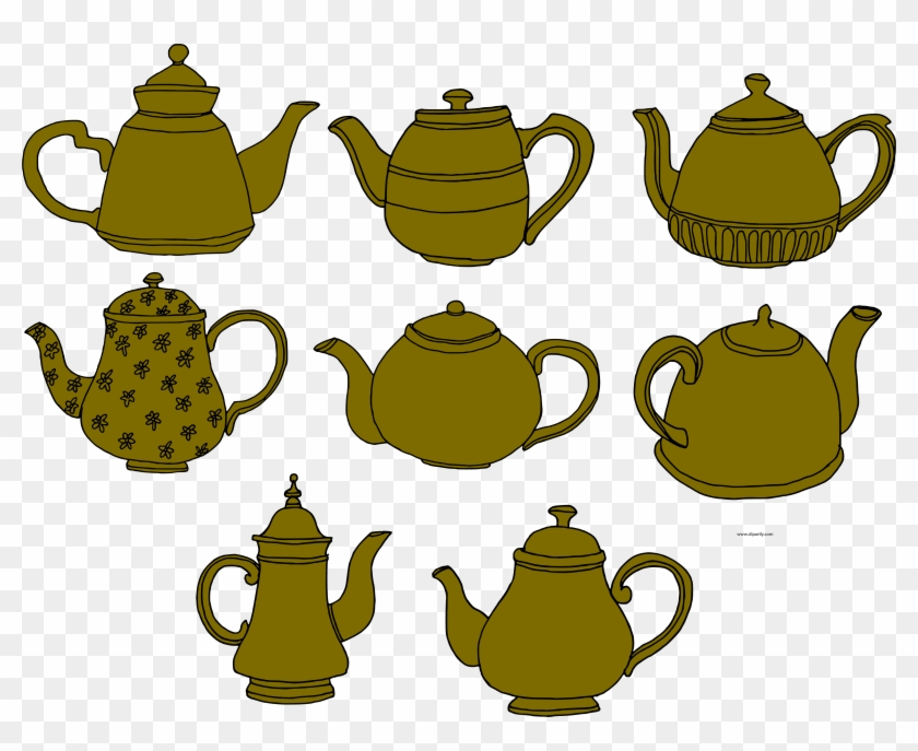 Teapot Basic Clipart Png Transparent Png #2324636