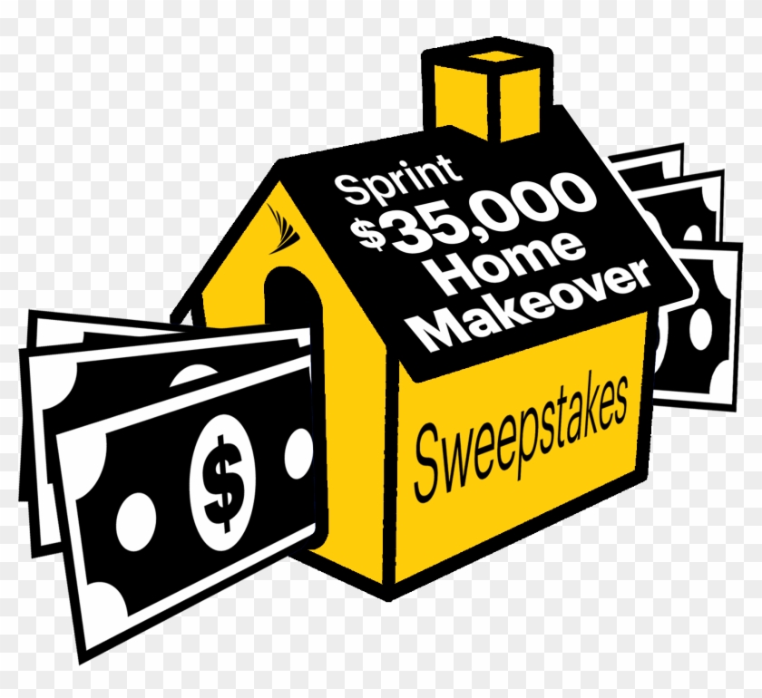 Sprint $35,000 Home Makeover Sweepstakes Clipart #2324913
