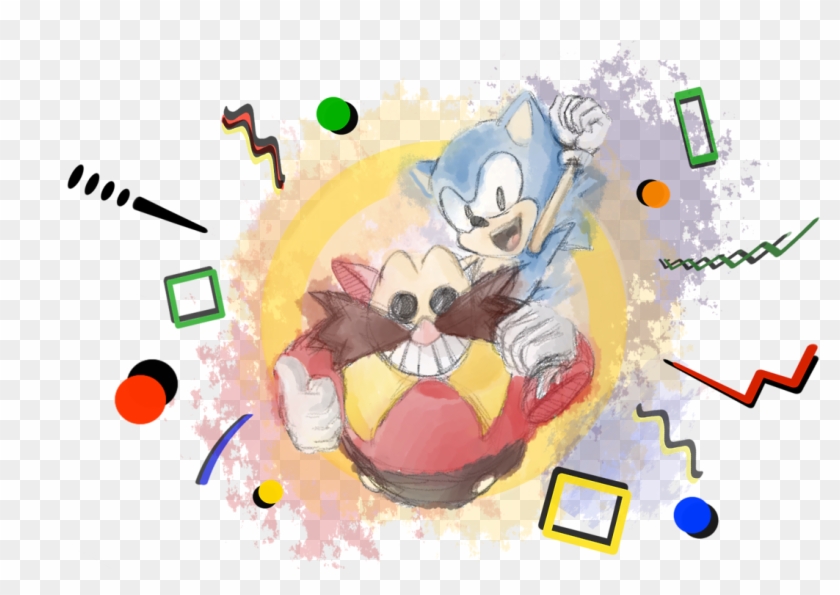 Sonic Mania Has Been Released Sonic Mania Is Out Baby - Cartoon Clipart #2325143