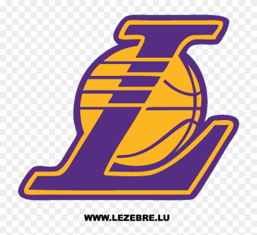 Los Angeles Lakers Logo Decal - Los Angeles Lakers L Logo Clipart #2325650