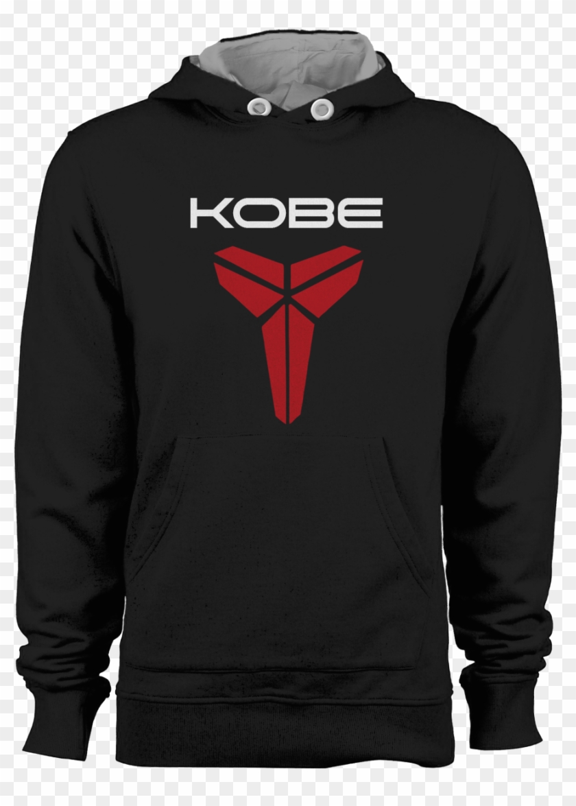 Kobe Black Hoodie - Stranger Things Black Hoodie Clipart