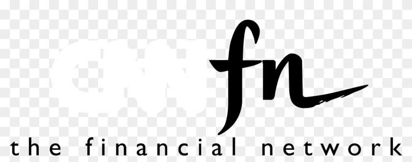 Cnn Fn Logo Black And White - Cnn Fn Clipart #2326525