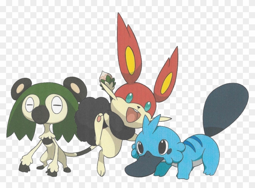 546kib, 900x621, Gen8starters - Gen 8 Starter Leak Clipart