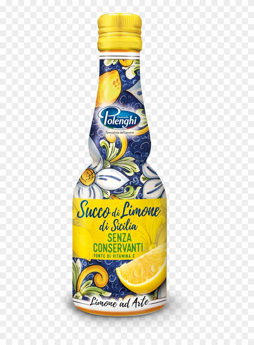 Caraffina Preservative Free Lemon Juice - Polenghi Clipart