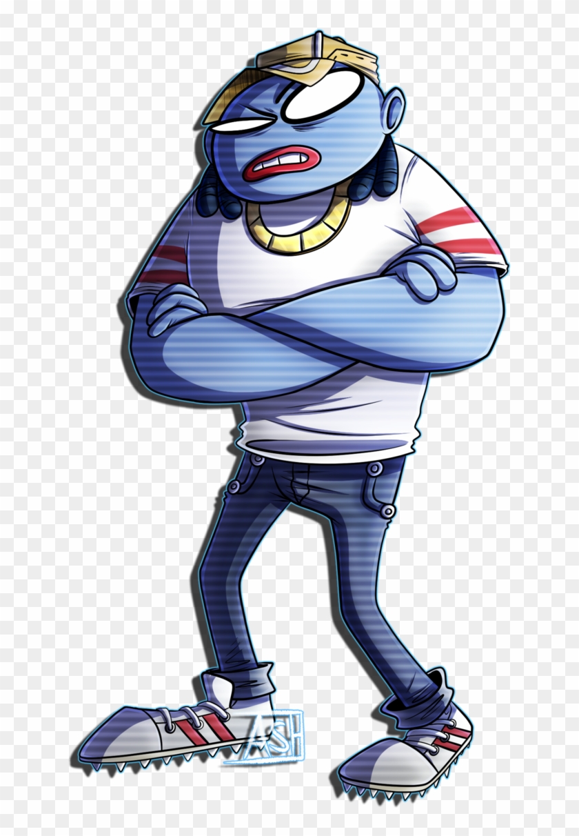 Del The Funky Ghost Rapper By Ashesfordayz - Gorillaz Del The Ghost Rapper Clipart