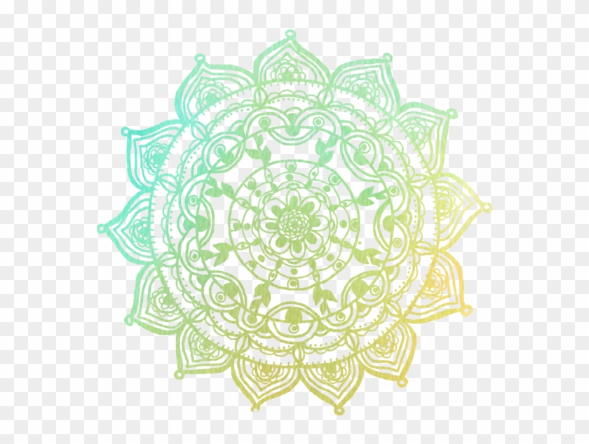 Mandalas Blancas Png - Circle Clipart
