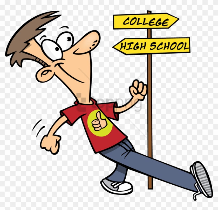 Free Png Download Success Kid Png Png Images Background - Cartoon College Student Clipart