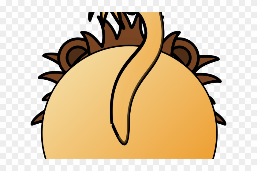 Lion Clipart Back - Liger Clip Art - Png Download
