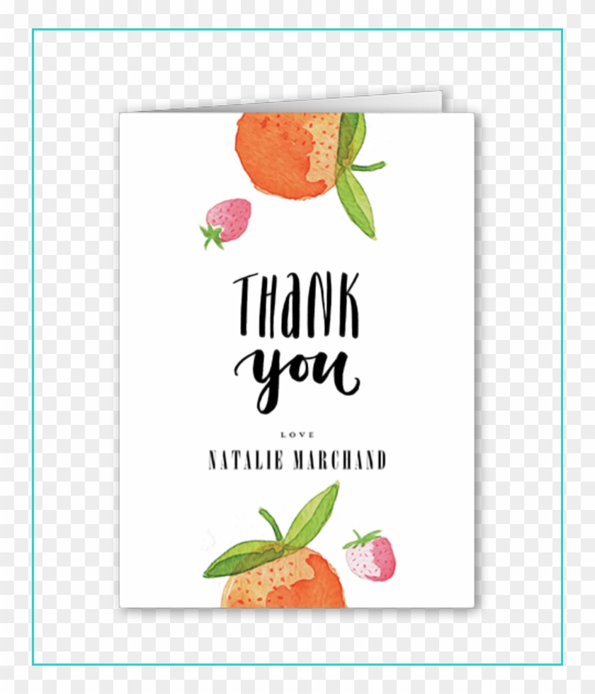 Baby Shower Thank You Wording - Watercolor Thank You Cards Clipart #2329037