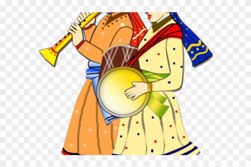 Colors Clipart Hindu Wedding - Indian Wedding Clipart Colour Png Transparent Png