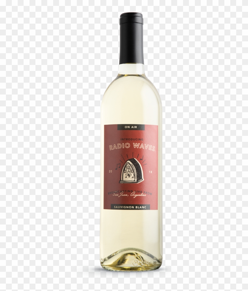 Radio Waves Wines - Wine Bottle Clipart #2330894