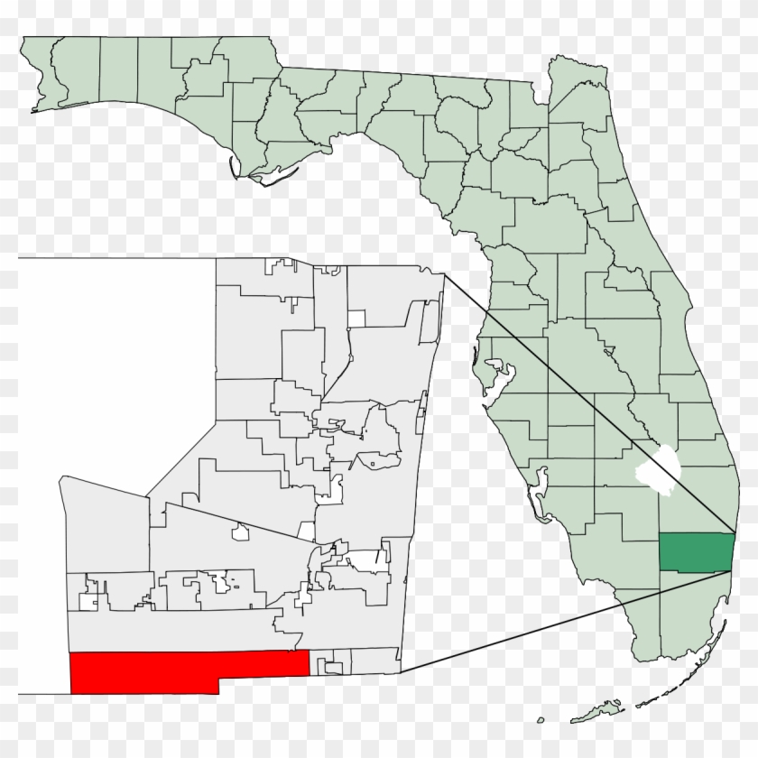 Miramar Florida Wikipedia And Major City Map Of - Dunedin Florida Map Clipart #2331106