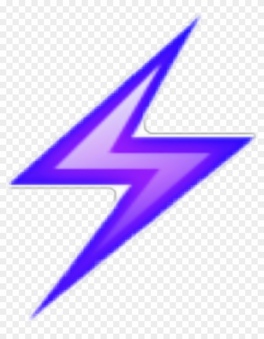 #rayo #electricity #emoji - Iphone Emoji Logo Png Clipart #2331250