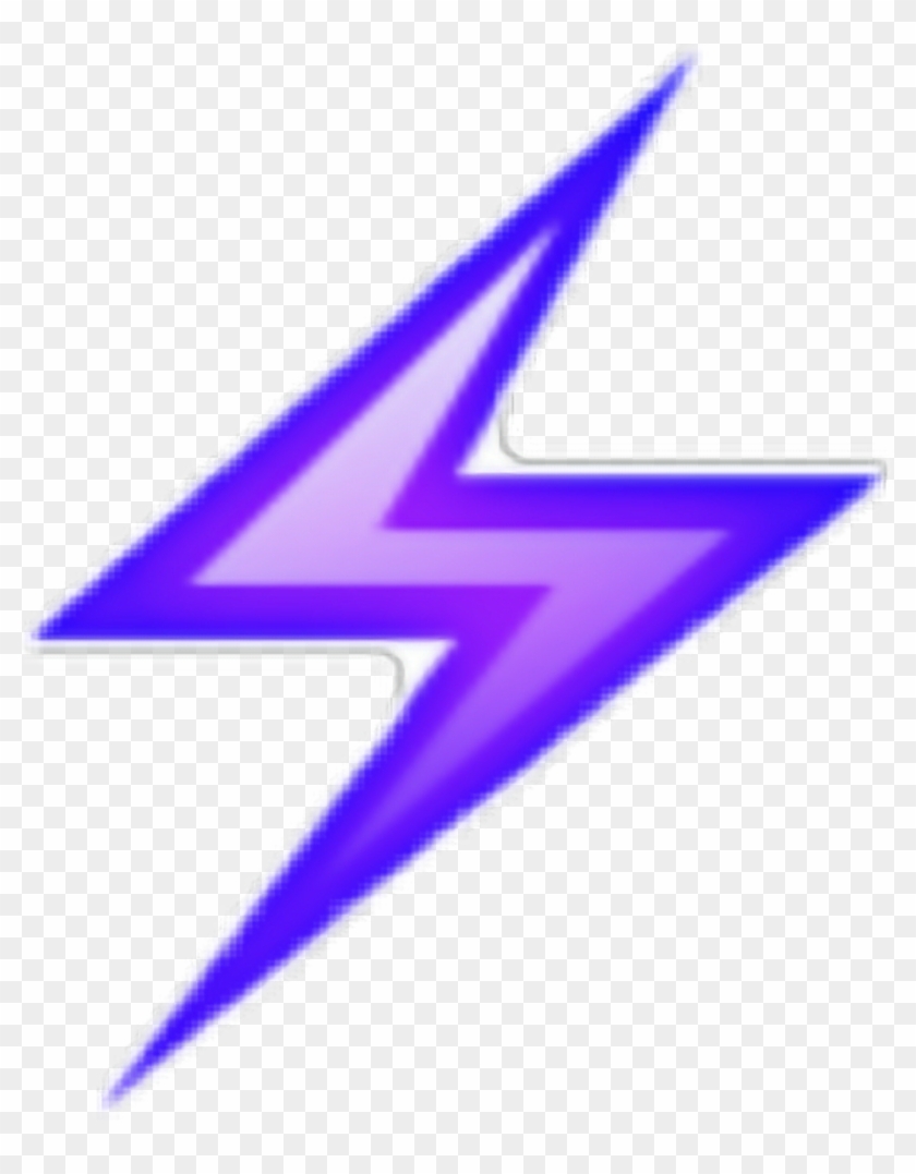#rayo #electricity #emoji - Iphone Emoji Logo Png Clipart