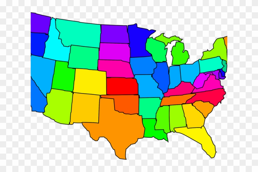 Maps Huge Freebie - Transparent United States Clipart - Png Download