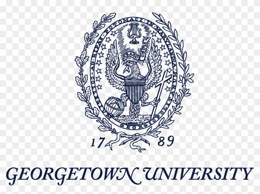 Georgetown University Seal&logo Png - Georgetown School Of Foreign Service Logo Clipart #2331511