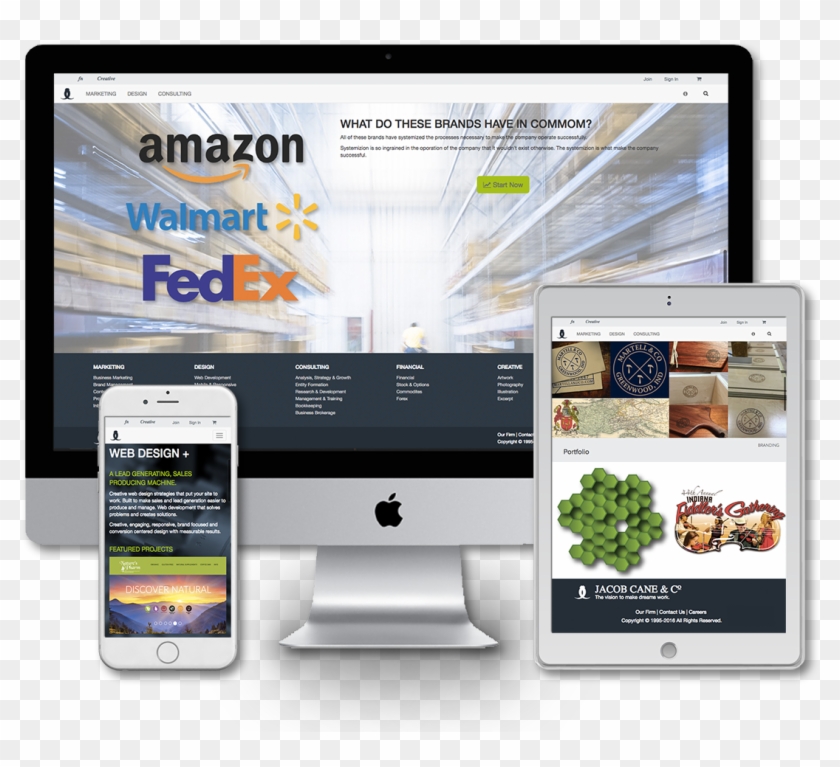 Responsive And Mobile Friendly Website Design Every - Online Advertising Clipart
