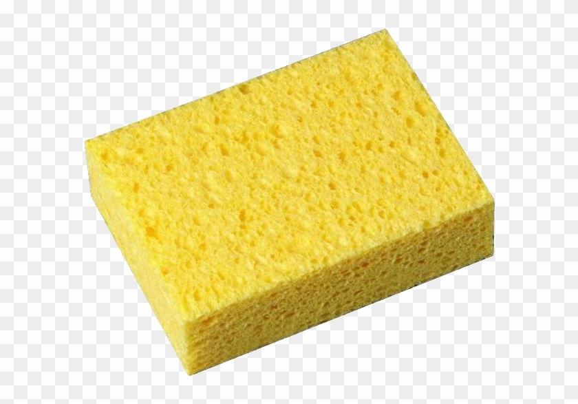 Washing Sponge Png - Yellow Sponge Clipart #2332342