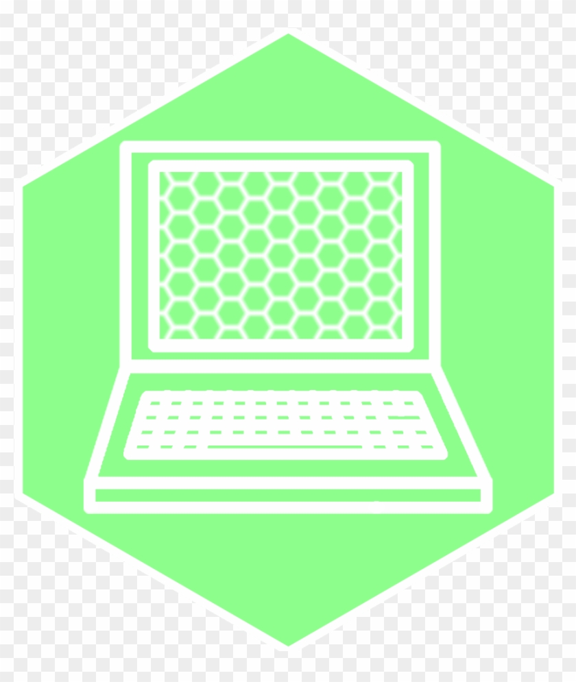 Laptop Icon - Illustration Clipart