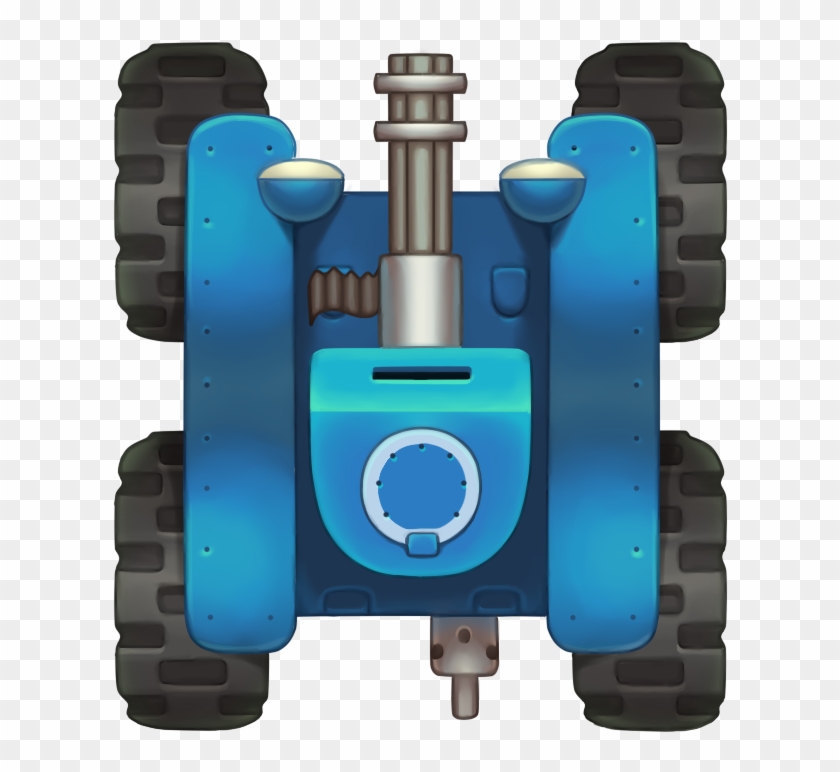 Preview - Tank Top Down Sprite Clipart