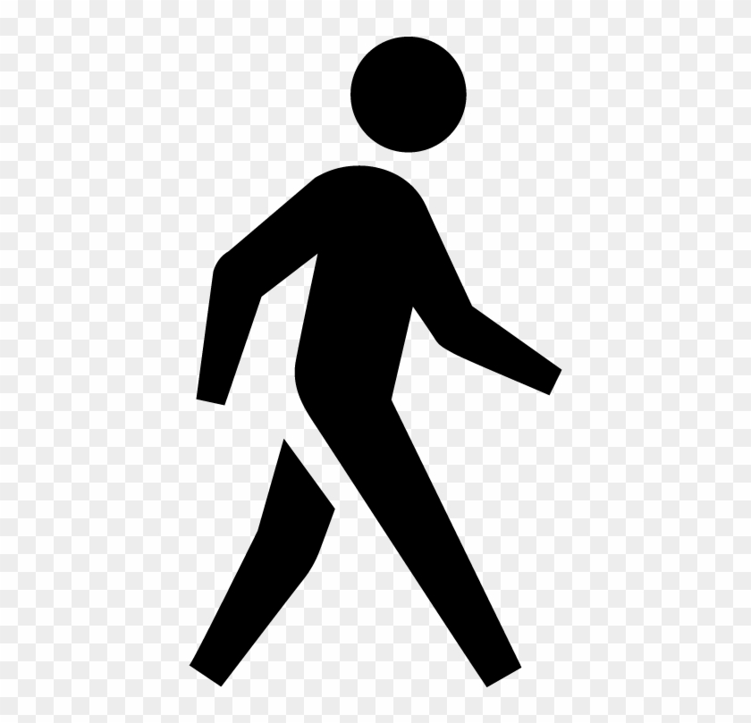 Walk - Walking Sign Clipart