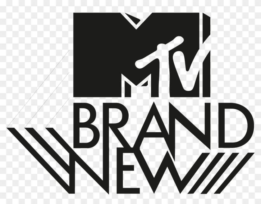 Logo Mtv Brand New Black - Mtv Brand New Logo Clipart #2333057