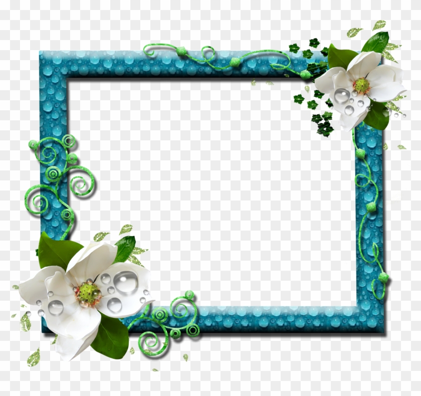 Marcos Para Fotos Flores Fondos De Pantalla Mucho - Frames Design Clipart