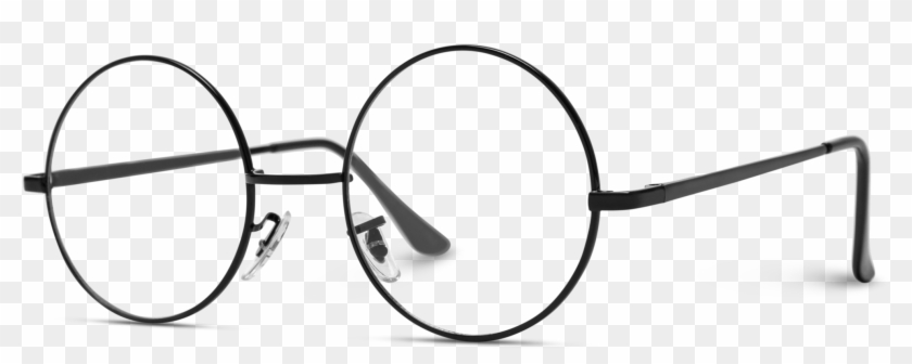 Charley Round Metal Frame - Line Art Clipart
