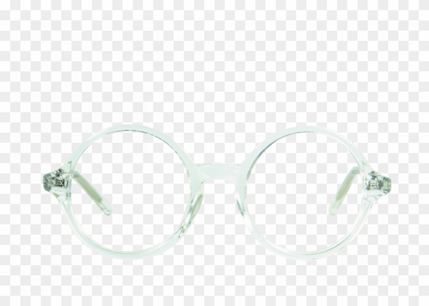 1800 X 1200 5 - Lunette Ronde Monture Transparente Clipart