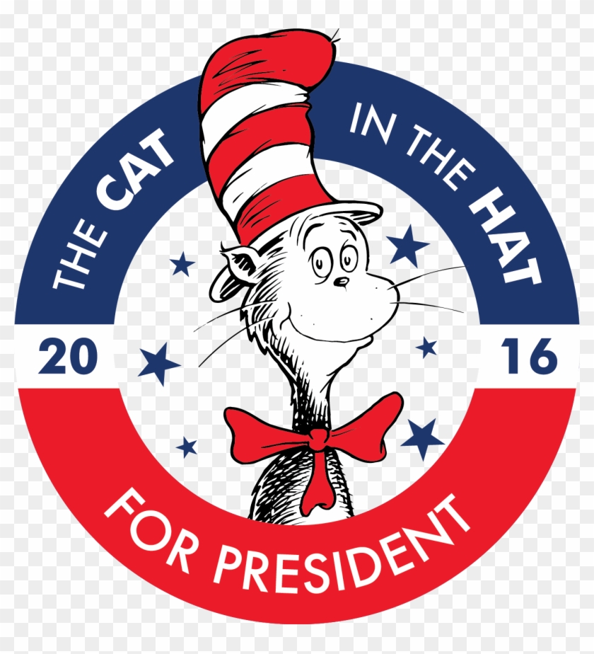 By Dr - Seuss - Cat In The Hat Vote Clipart #2333530