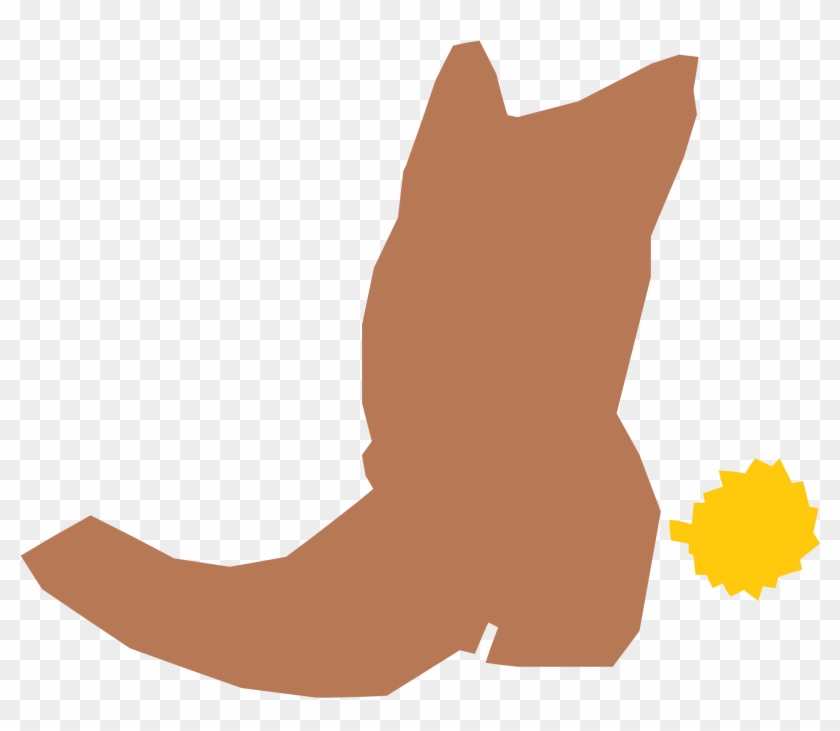 This Free Icons Png Design Of Cowboy Boot Refixed - Cowboy Boot Clipart