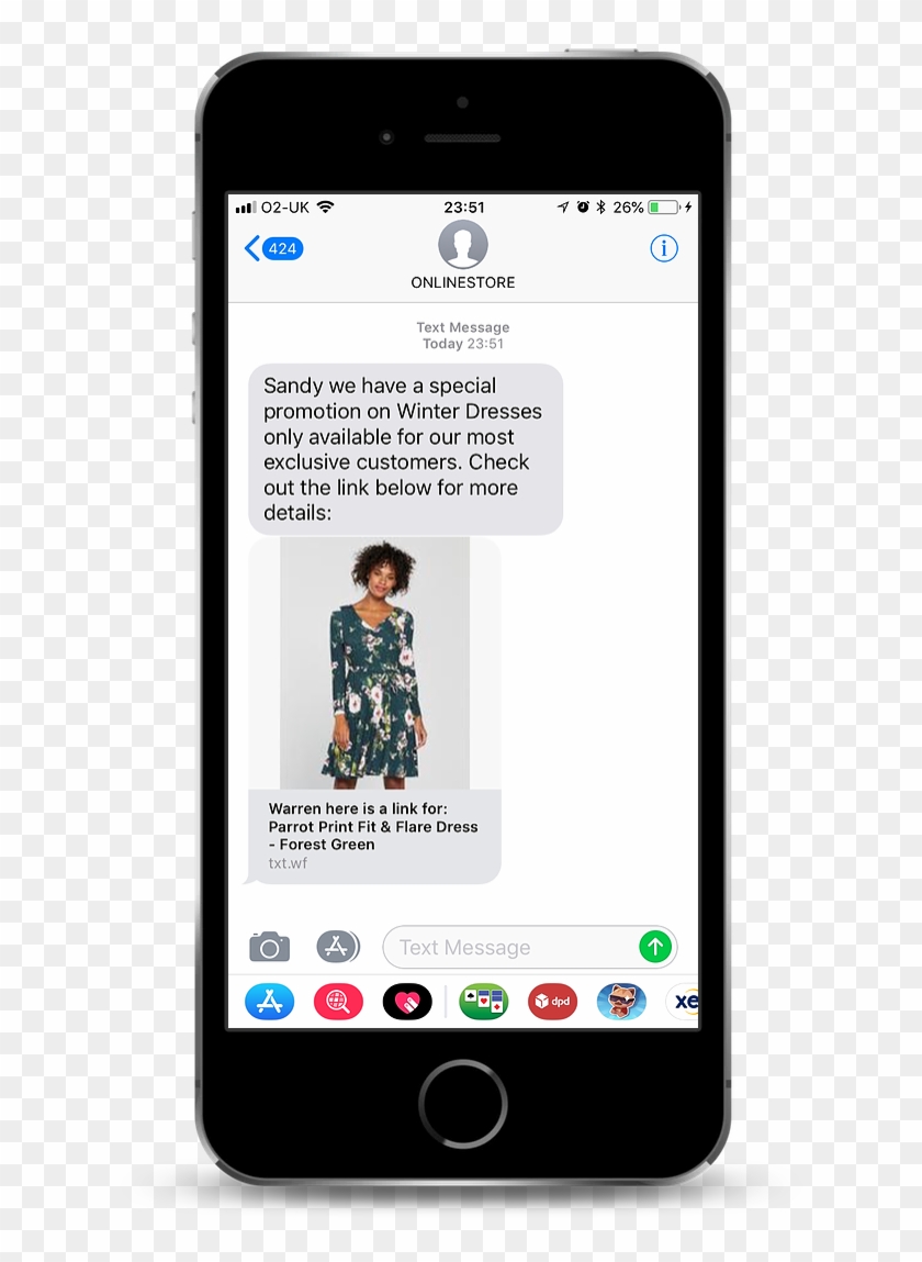 Sms In Retail - Text Messaging Clipart