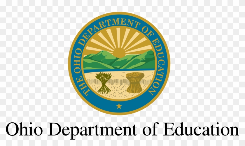 Ohio Departament Of Education Logo Png Transparent - Emblem Clipart #2333912