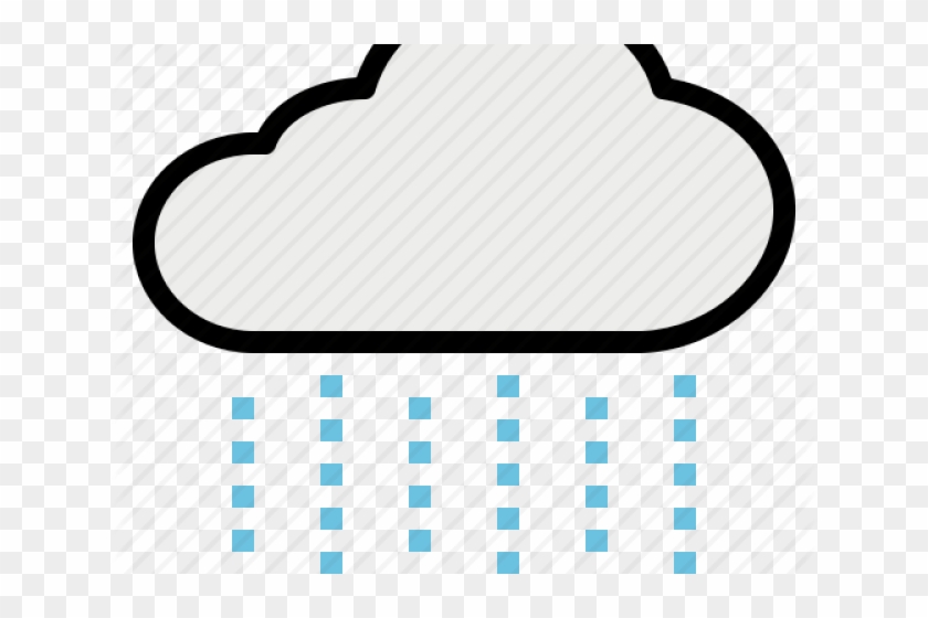 Raindrops Clipart Drizzle Rain - Png Download #2334403